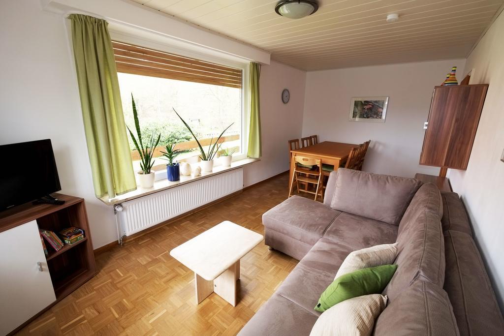 Wolfsbau Ferienwohnung Лангельсхайм Экстерьер фото