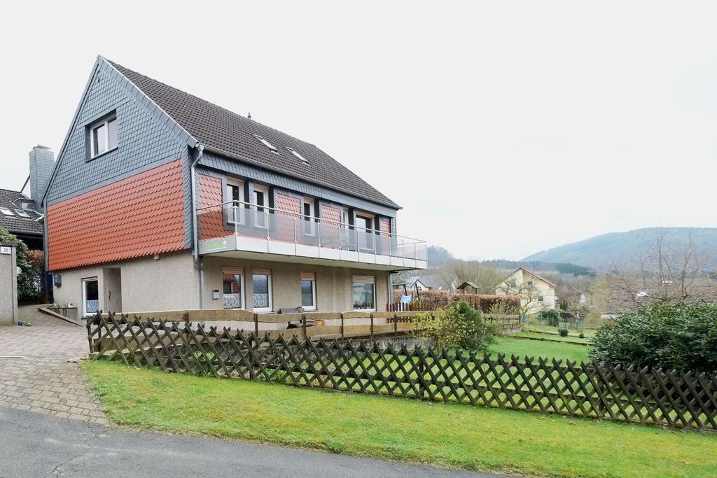 Wolfsbau Ferienwohnung Лангельсхайм Экстерьер фото